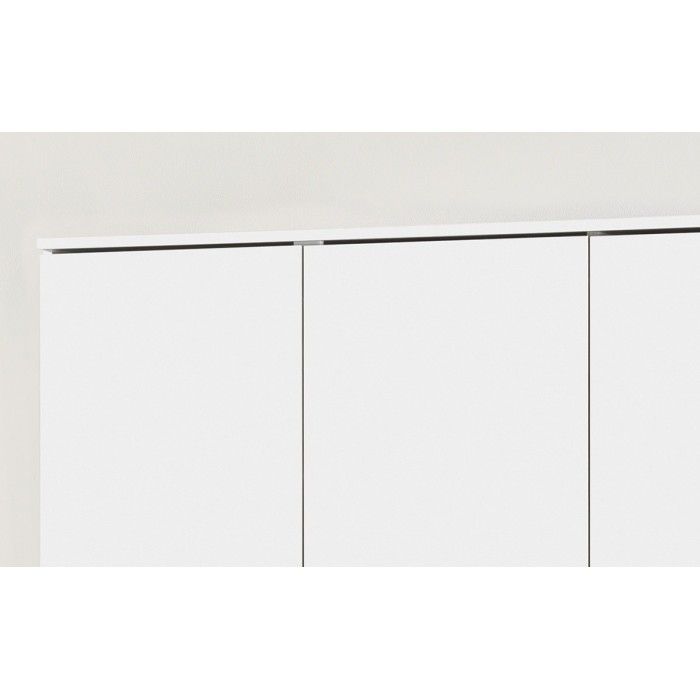 Garde Robe REY, armoire 3 portes idéal pour votre entrée, votre buanderie ou votre sdb