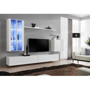 Étagère murale 60cm collection SWITCH. Coloris blanc.