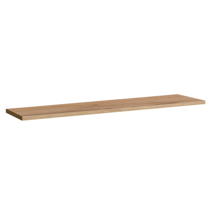 Étagère murale 120cm collection SWITCH. Coloris chêne wotan.