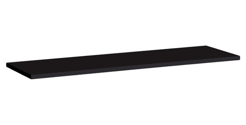Étagère murale 120cm collection SWITCH. Coloris noir.