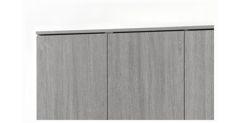 Garde Robe REY, armoire 3 portes idéal pour votre entrée, votre buanderie ou votre sdb