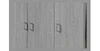 Garde Robe REY, armoire 3 portes idéal pour votre entrée, votre buanderie ou votre sdb