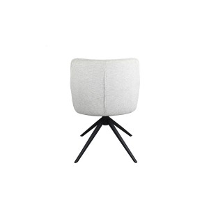 Chaise 'IRIS' Pivotant Tissu Sable
