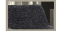Chaise MADO Pivotant tissu Gris foncé, dimension H84 x L63 x P63, idéal pour votre cuisine ou salle à manger
