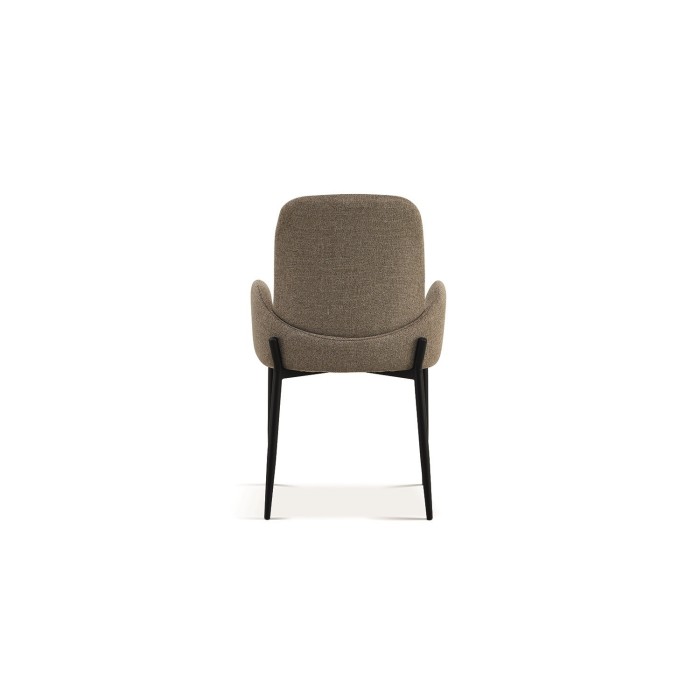 Chaise BALBOA Tissu Bouclé Sable, dimension H88 x L60 x P57, idéal pour votre cuisine ou salle à manger