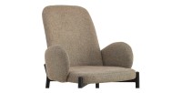 Chaise BALBOA Tissu Sable, dimension H88 x L60 x P57, idéal pour votre cuisine ou salle à manger
