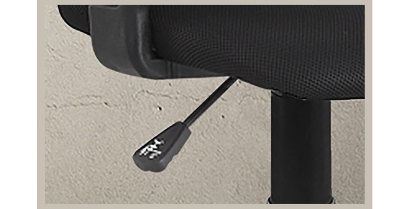 Chaise de bureau JOSH Tissu filet, idéal pour un bureau confortable et moderne