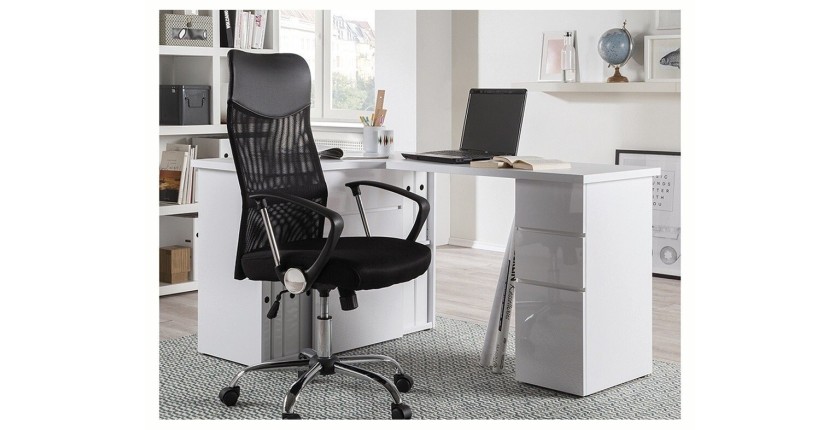 Chaise de bureau JOY Tissu filet, idéal pour un bureau confortable et design