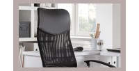 Chaise de bureau JOY Tissu filet, idéal pour un bureau confortable et design