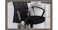 Chaise de bureau JOY Tissu filet, idéal pour un bureau confortable et design