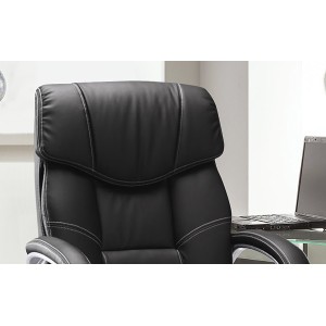 Chaise de bureau LIDA PU Noir, un choix confortable et élégant pour votre bureau