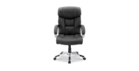 Chaise de bureau LIDA PU Noir, un choix confortable et élégant pour votre bureau