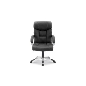 Chaise de bureau LIDA PU Noir, un choix confortable et élégant pour votre bureau