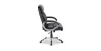 Chaise de bureau LIDA PU Noir, un choix confortable et élégant pour votre bureau