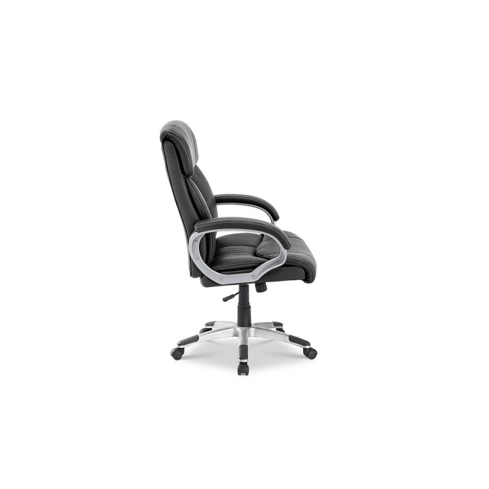 Chaise de bureau LIDA PU Noir, un choix confortable et élégant pour votre bureau