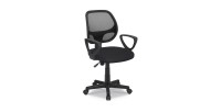 Chaise de bureau IPOLIST Tissu filet, idéal pour un bureau confortable et moderne