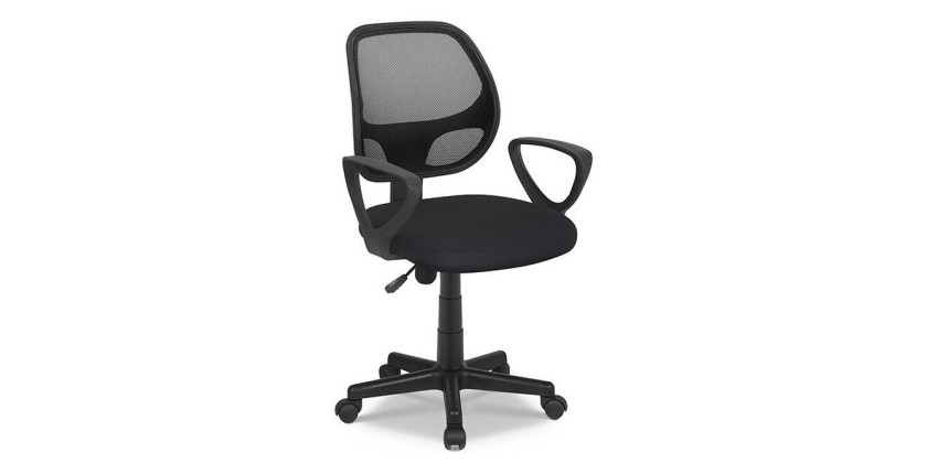 Chaise de bureau IPOLIST Tissu filet, idéal pour un bureau confortable et moderne