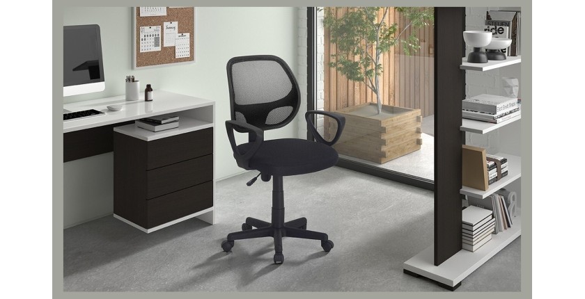 Chaise de bureau IPOLIST Tissu filet, idéal pour un bureau confortable et moderne