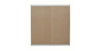 Garde Robe MILS, armoire 2 portes coulissantes chêne sonoma, idéal pour une chambre design