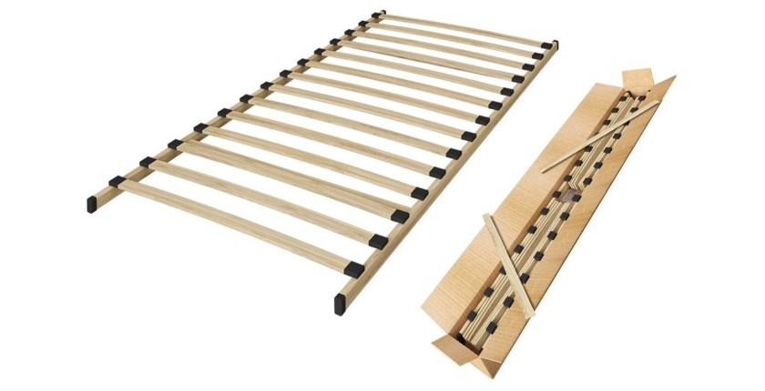 Sommier à lattes PHA 90x200 - KIT