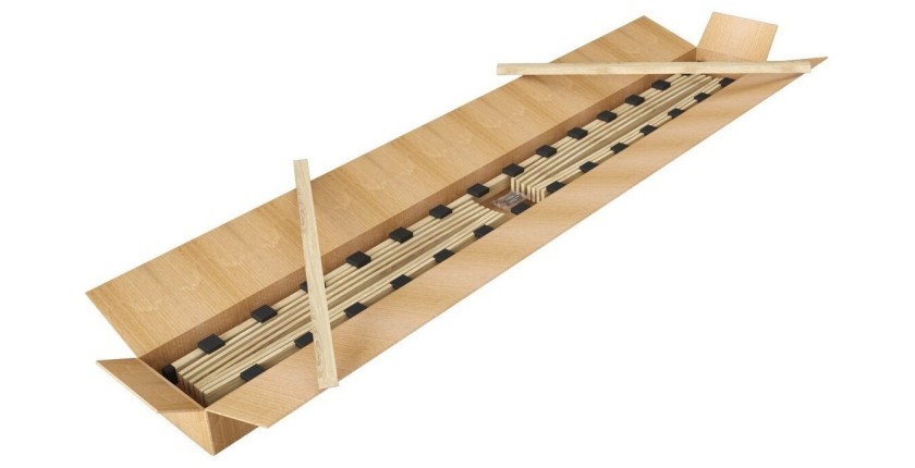 Sommier à lattes PHA 90x200 - KIT