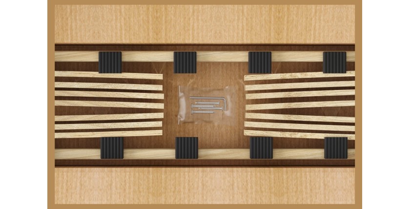 Sommier à lattes PHA 90x190 - KIT