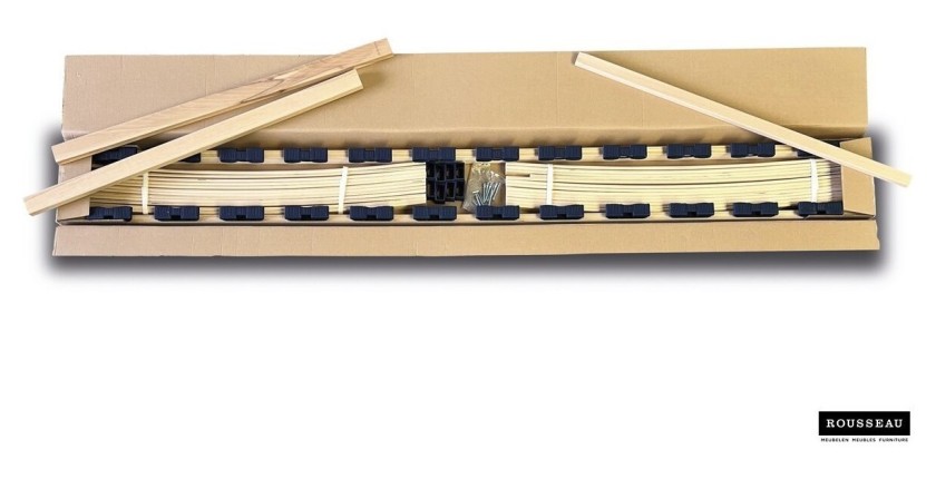 Sommier à lattes BYRU 70x200 - KIT