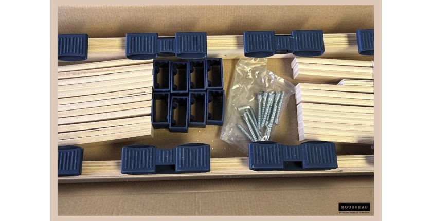 Sommier à lattes BYRU 70x200 - KIT