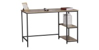 Bureau droit collection ROSTO effet bois exotique Sonoma, idéal pour votre bureau