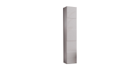 Meuble de salle de bain suspendu, 1porte, collection KUBRICK. Coloris blanc brillant