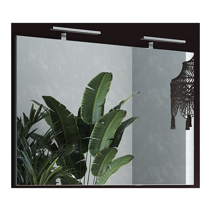 Miroir design avec 2 leds, 120x75 cm, collection KUBRICK