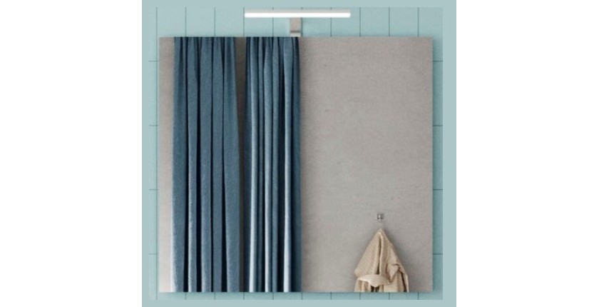 Miroir design avec led, 80x75 cm, collection KUBRICK