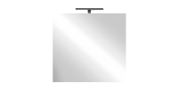 Miroir design avec led, 60x75 cm, collection KUBRICK
