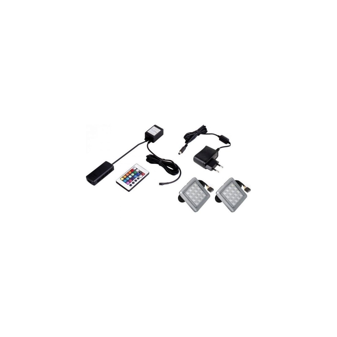 Éclairage LED Multicolore x2 - 23000002