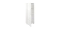Vitrine collection RIO modèle haut coloris blanc. Ouverture gauche