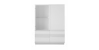 Buffet haut collection ZANTE. Coloris blanc brillant
