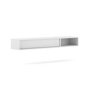 Meuble de rangement suspendu EVO blanc mat
