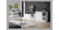 Meuble de rangement suspendu EVO blanc mat