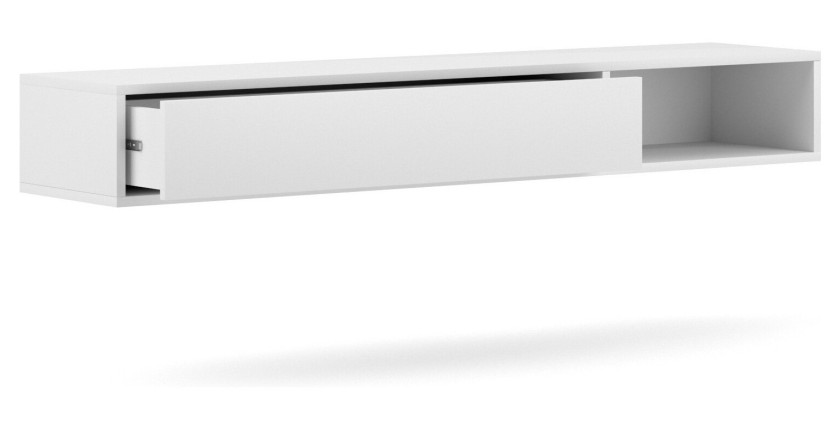 Meuble de rangement suspendu EVO blanc mat