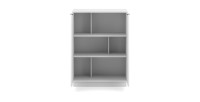 Commode design SOB, 110cm, 2 portes, coloris blanc