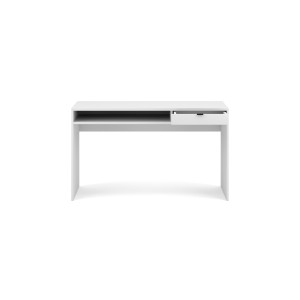 Bureau droit coloris blanc collection SOB moderne et élégant