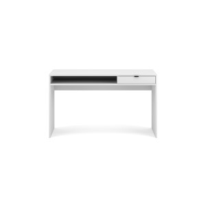 Bureau droit coloris blanc collection SOB moderne et élégant