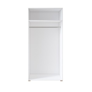 Armoire design 100 cm 2 portes avec grands miroirs collection JUPITER