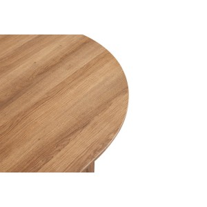Table basse collection VAGOS effet chêne vieilli longueur 120 cm