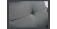 Fauteuil relaxation relevable manuellement VENISE coloris gris