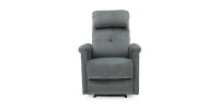 Fauteuil relaxation relevable manuellement VENISE coloris gris