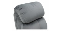 Fauteuil relaxation relevable manuellement VENISE coloris gris