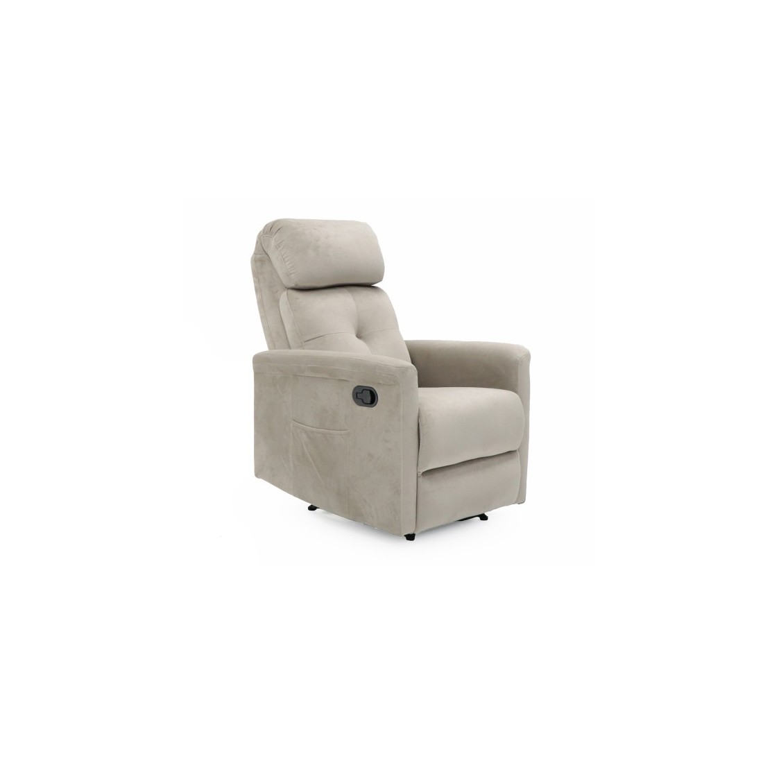 Fauteuil relaxation relevable manuellement VENISE coloris beige
