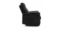 Fauteuil relaxation relevable manuellement PARIS coloris noir