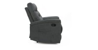 Fauteuil relaxation relevable manuellement PARIS coloris gris